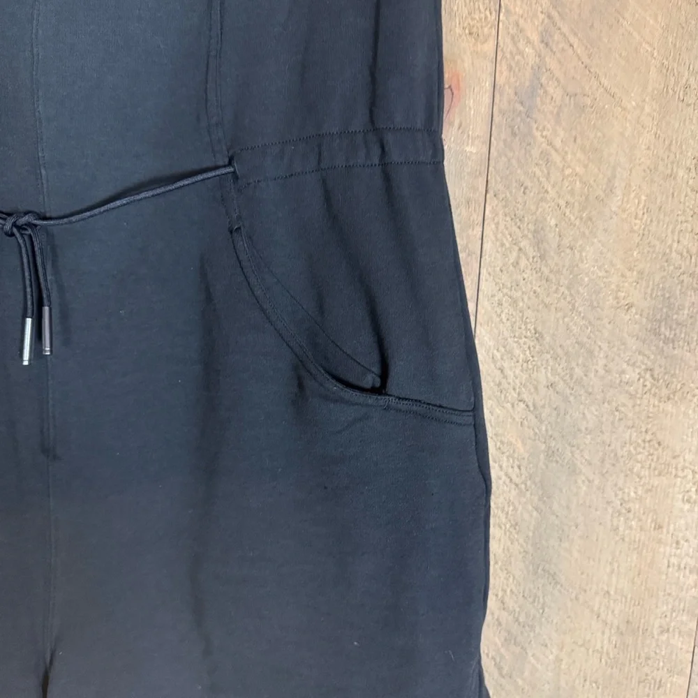 Lululemon Athletica French Terry v-neck romper Black Size 2 - Picture 10 of 15